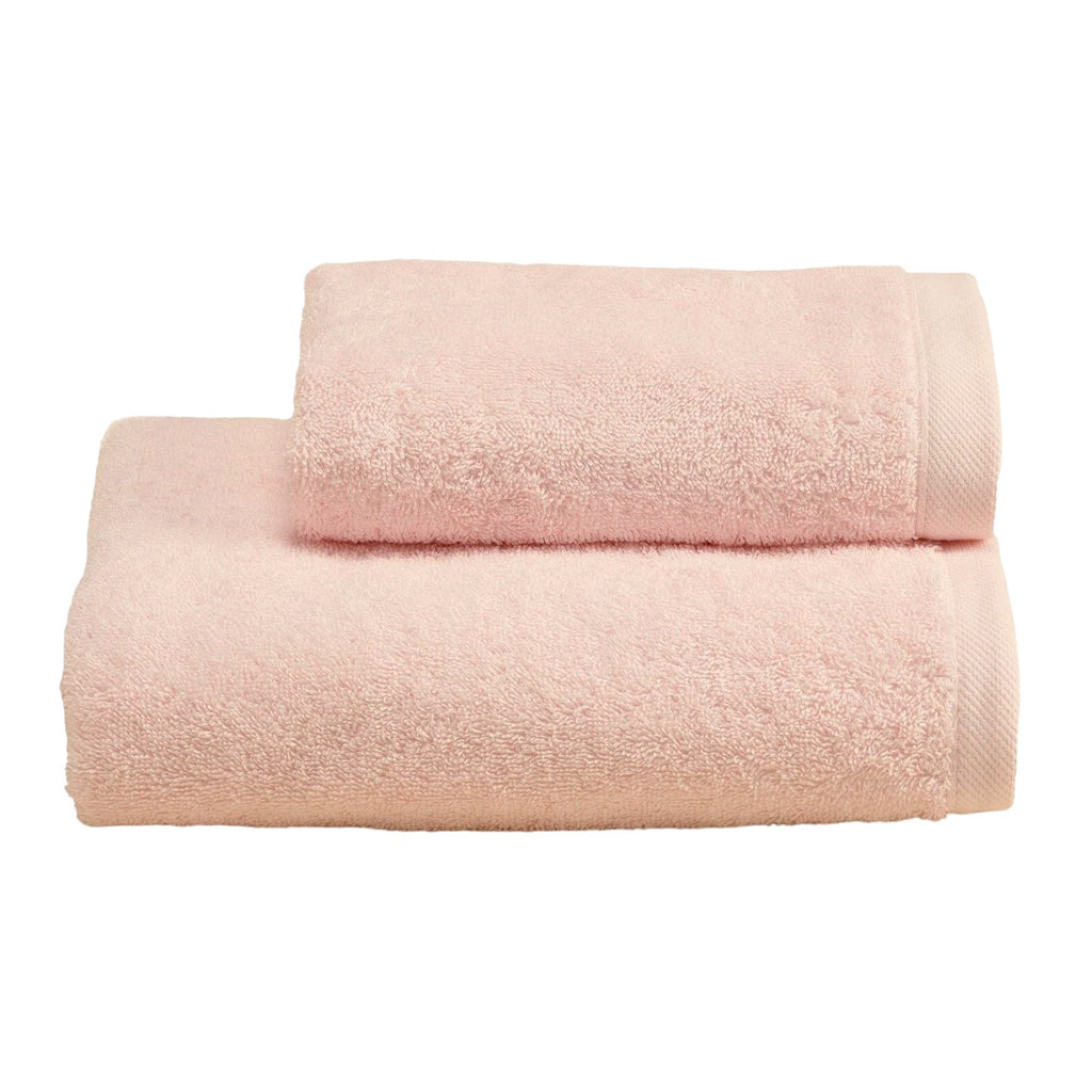 Set 1+1 asciugamani spugna tinta unita NOBILI HOME LINEN art. Furore