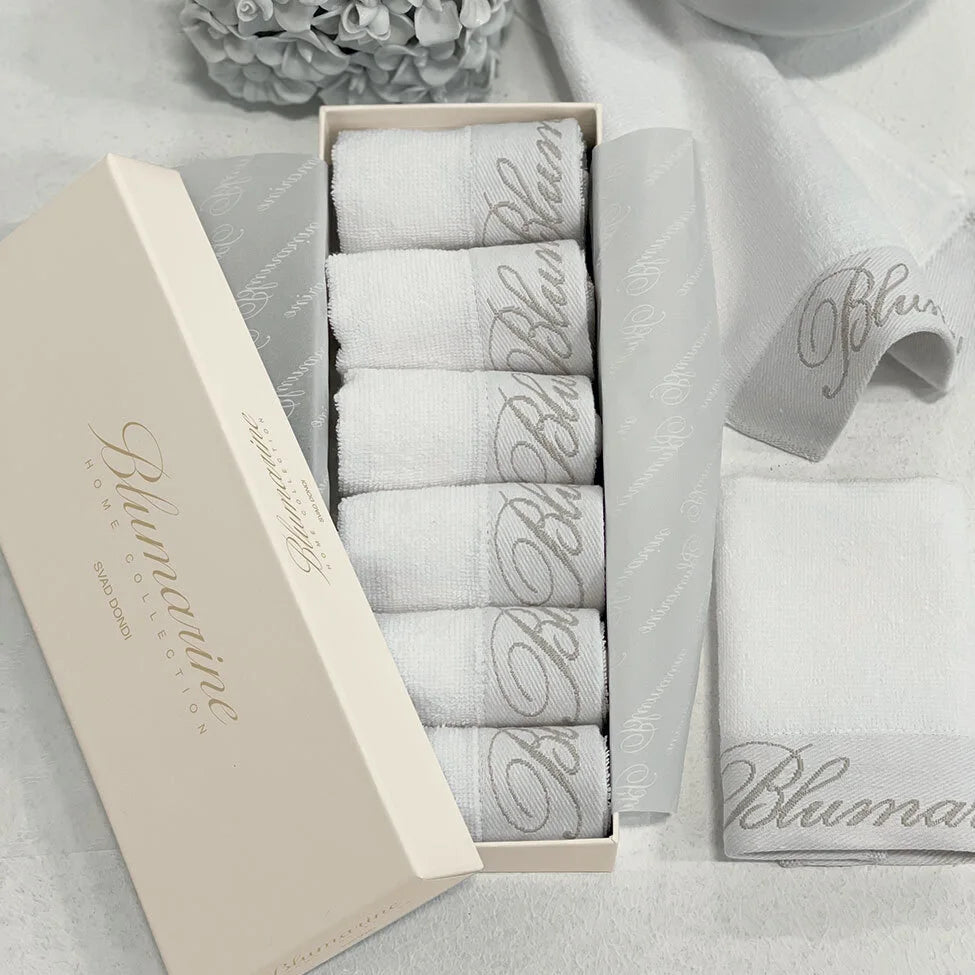 Set lavette 6pz Blumarine Home Collection art. Spa