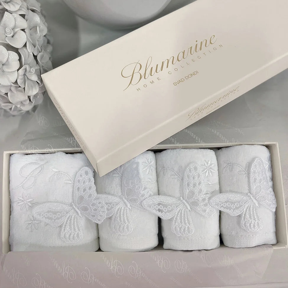 Set lavette 4pz Blumarine Home Collection art. Isabella