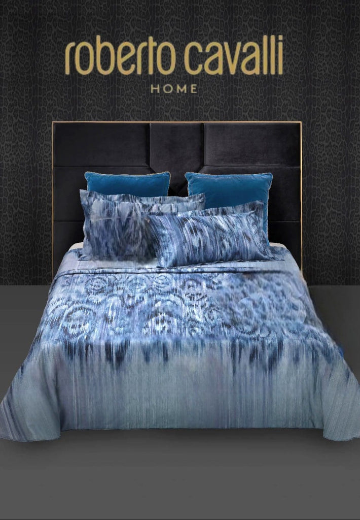 Completo lenzuola matrimoniale Roberto Cavalli Home art. Jaguar Painting