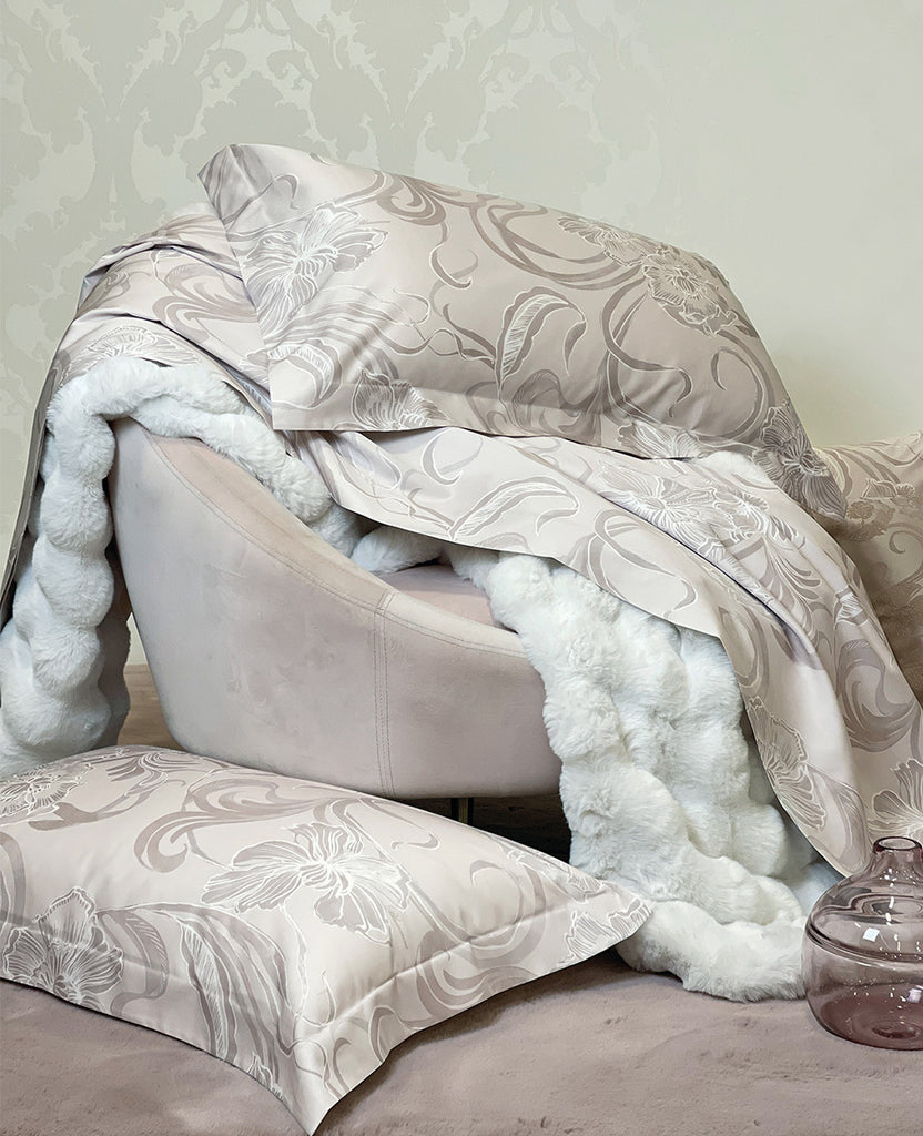 Completo lenzuola matrimoniale Blumarine Home Collection art. La Pergola