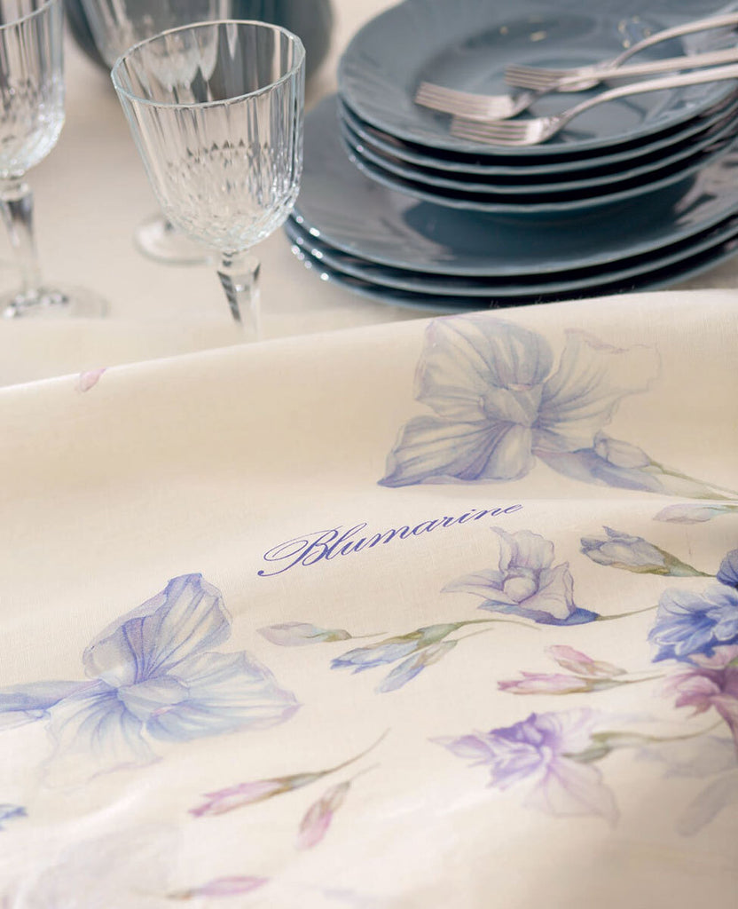 Tovaglia in lino 170x270 Blumarine Home Collection art.Iris