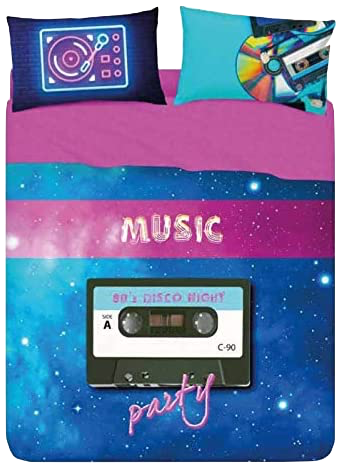 Coppia lenzuola singole "Music Party"