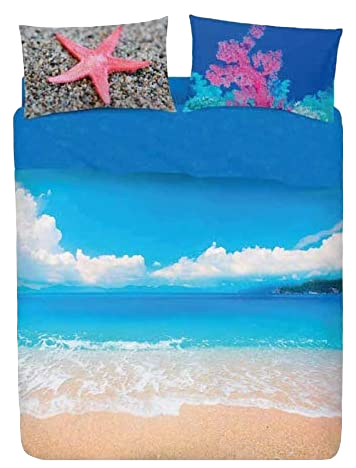 Coppia lenzuola matrimoniali "Seastar"