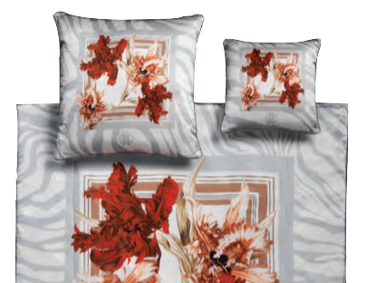 Cuscino arredo "Zebra Bloom"
