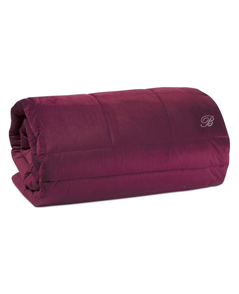 Trapunta matrimoniale Blumarine Home Collection art. Blu Velvet